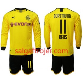 Borussia Dortmund Fodboldtrøjer Reus 11 Børn Hjemmebanesæt 2019/20 Langærmet